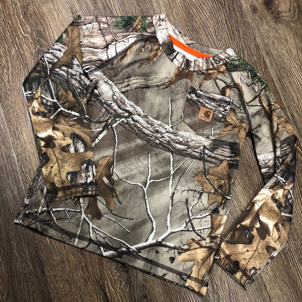 Carhartt camo long sleeve
